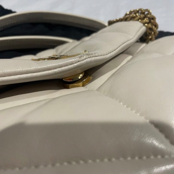 SAINT LAURENT Loulou Small YSL Puffer Chain Shoulder Bag - Picture 9 of 14